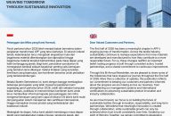 APF Bi-Annual Newsletter January–June 2026 cover featuring sustainable innovation